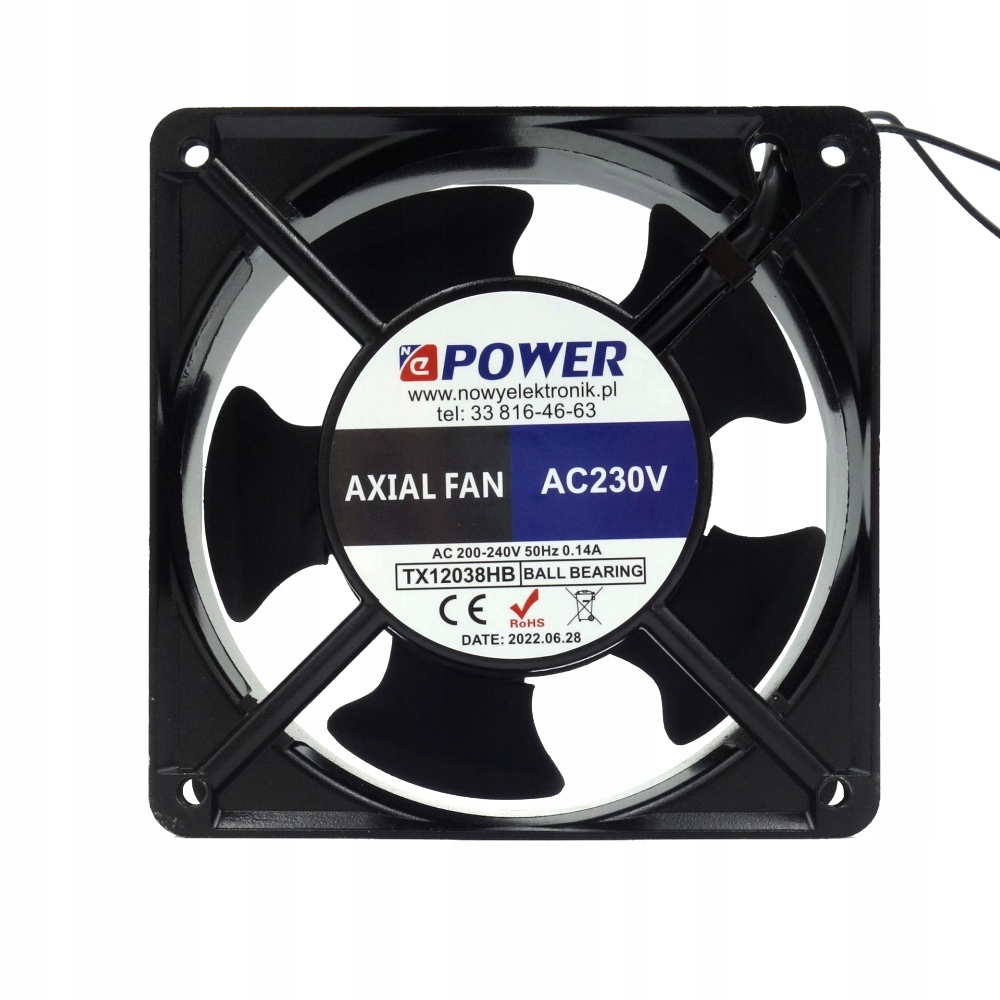 NE Power 40084 230 V axiálny ventilátor
